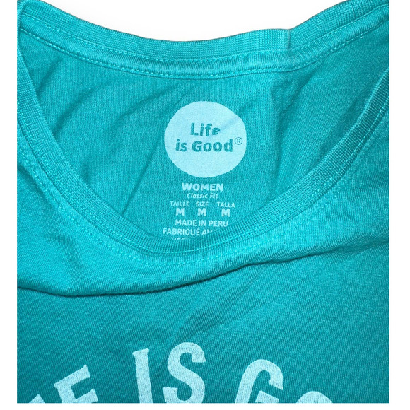 Life is Good -‎ Hilton Head Cotton T-Shirt - Size: Medium - Picture 3 of 6
